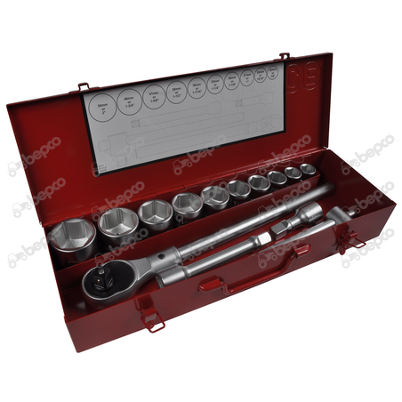 Coffret jeu de douilles 3/4" (14 pièces)