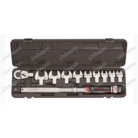 Kit clé dynamométrique 210 Nm 9 têtes