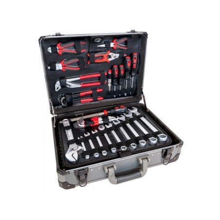 Coffret alu outillage 127 pièces