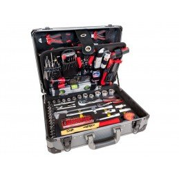 Coffret alu outillage 127 pièces