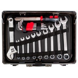 Coffret alu outillage 127 pièces