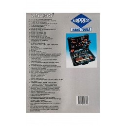 Coffret alu outillage 127 pièces