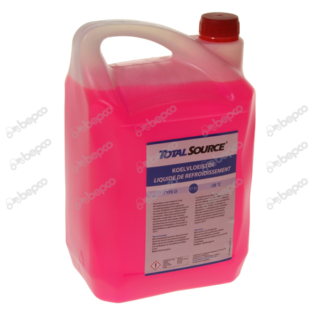 Liquide de refroidissement rouge 5L