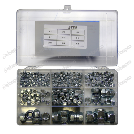 Kit écrous Auto-bloquant (214 pcs)