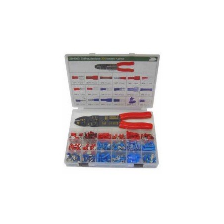 Assortiment cosses Isolées + pince a sertir