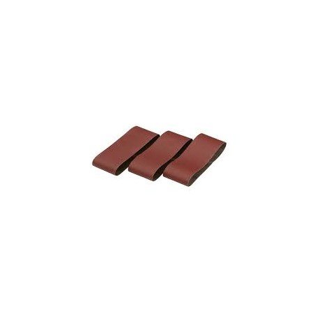 Bande abrasive 100 x 610mm Grain 80 (x3)