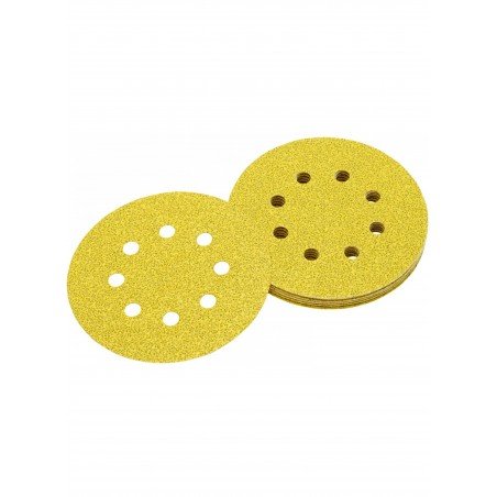 Disque abrasif 8 trous 125mm P60 (x10)