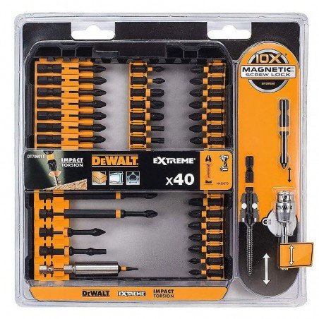 Coffret 40 embouts à torsion DeWalt